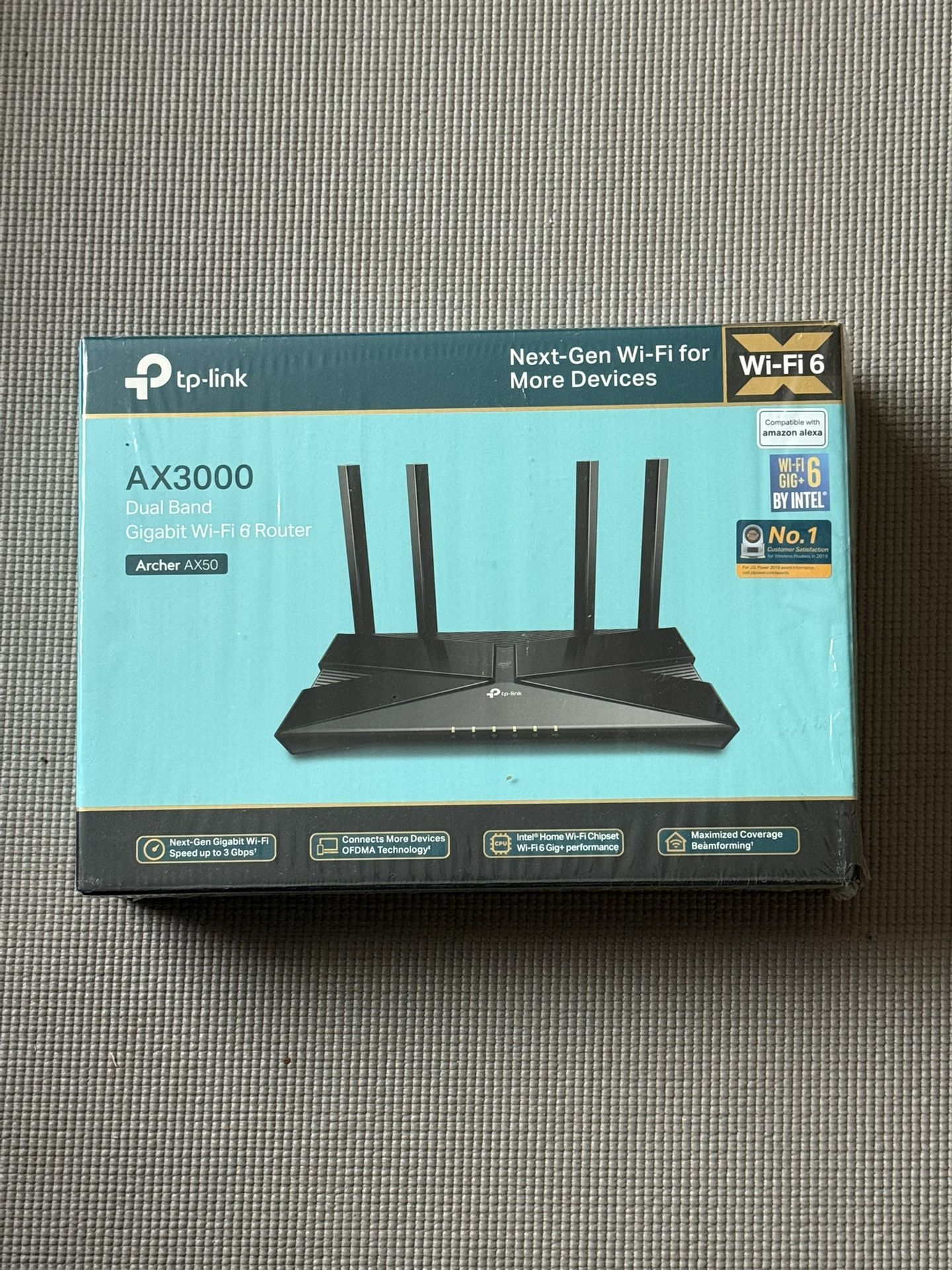 TP-Link Dual-Band AX3000Wi-fi 6 Router