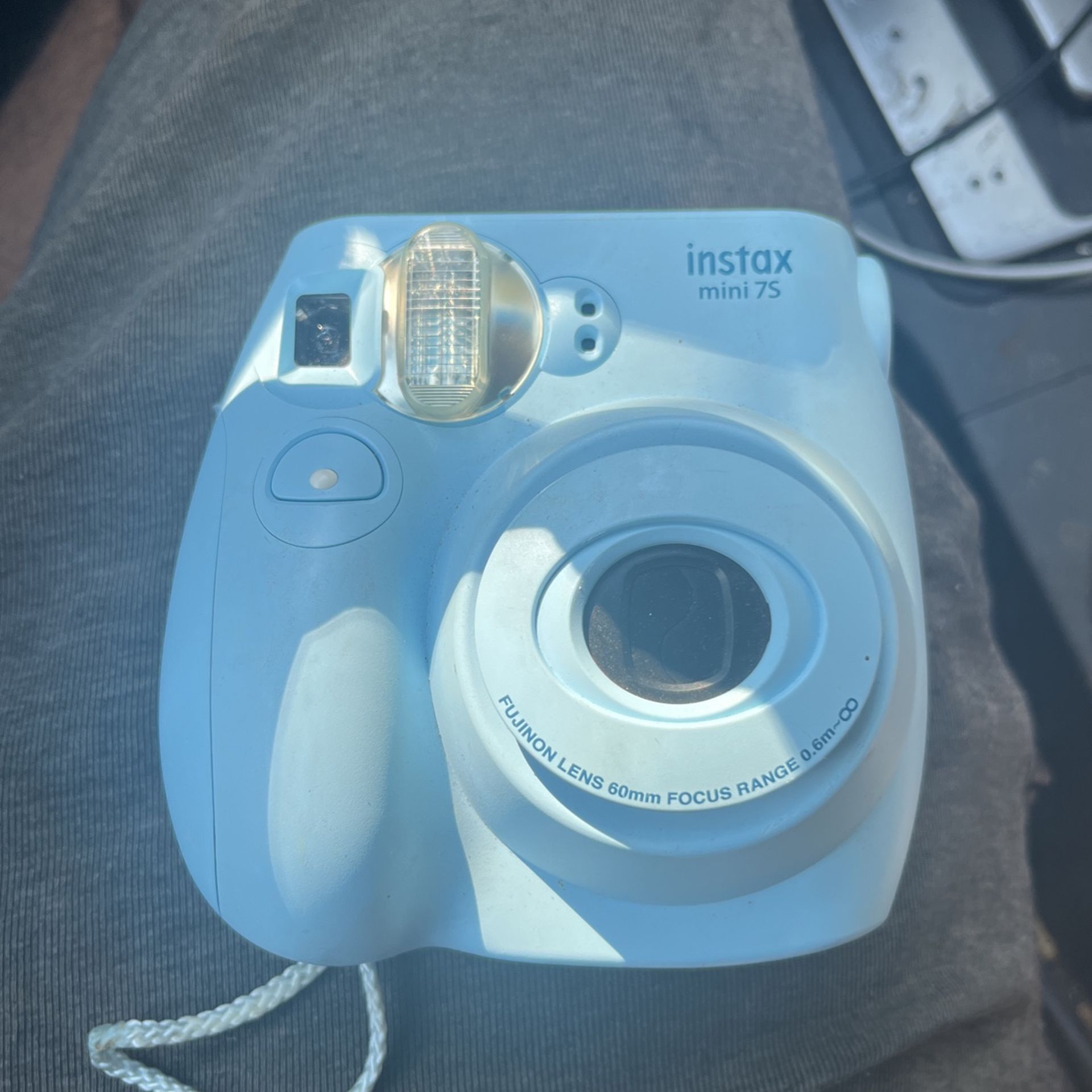 Light Blue Polaroid