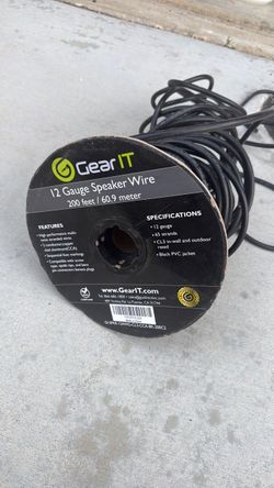 12 gauge Speaker wire