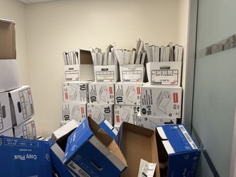 Free boxes And card board
