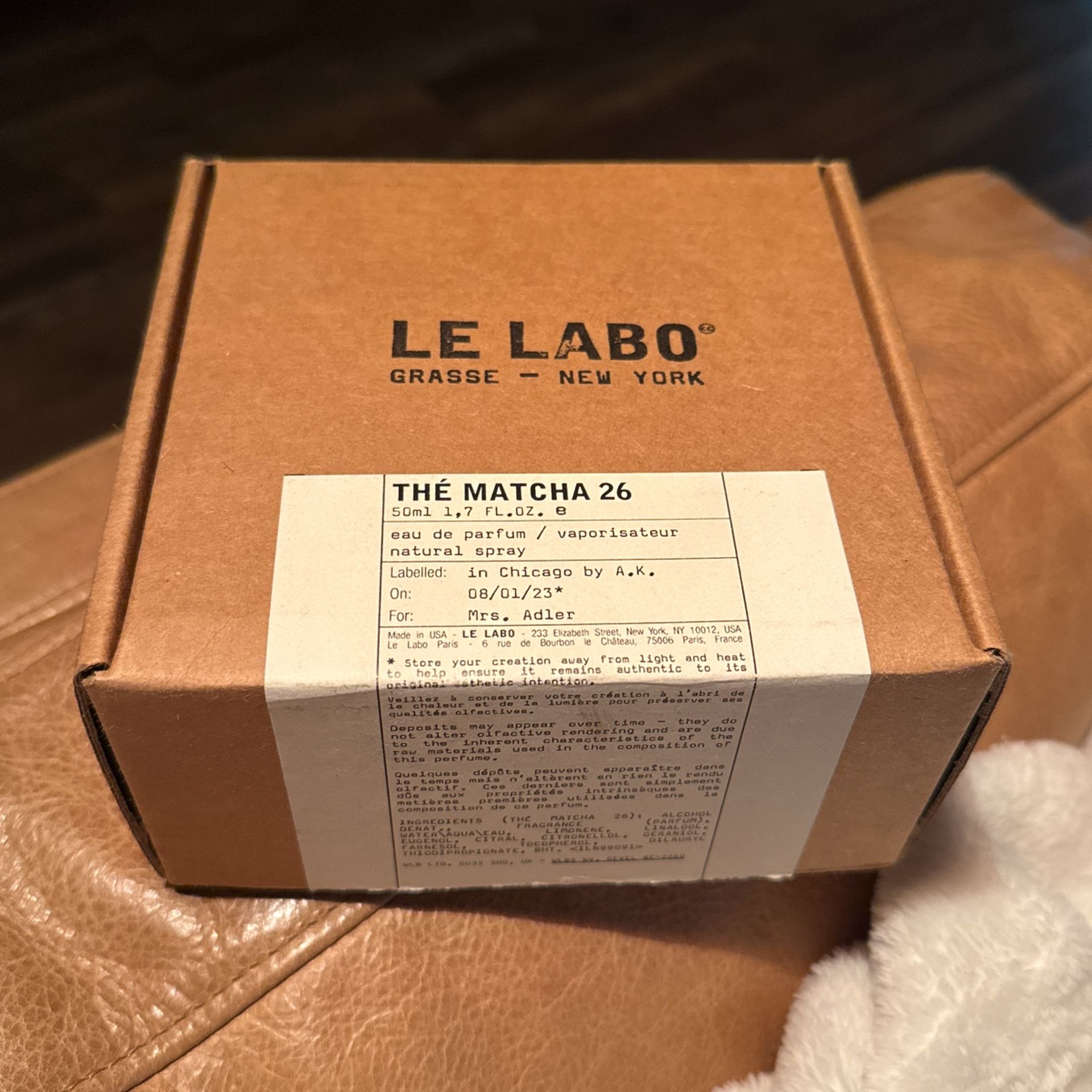 Le Labo The Matcha 26 Perfume