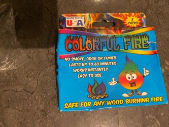 Colorful Fire 3pack Brand New In Box 
