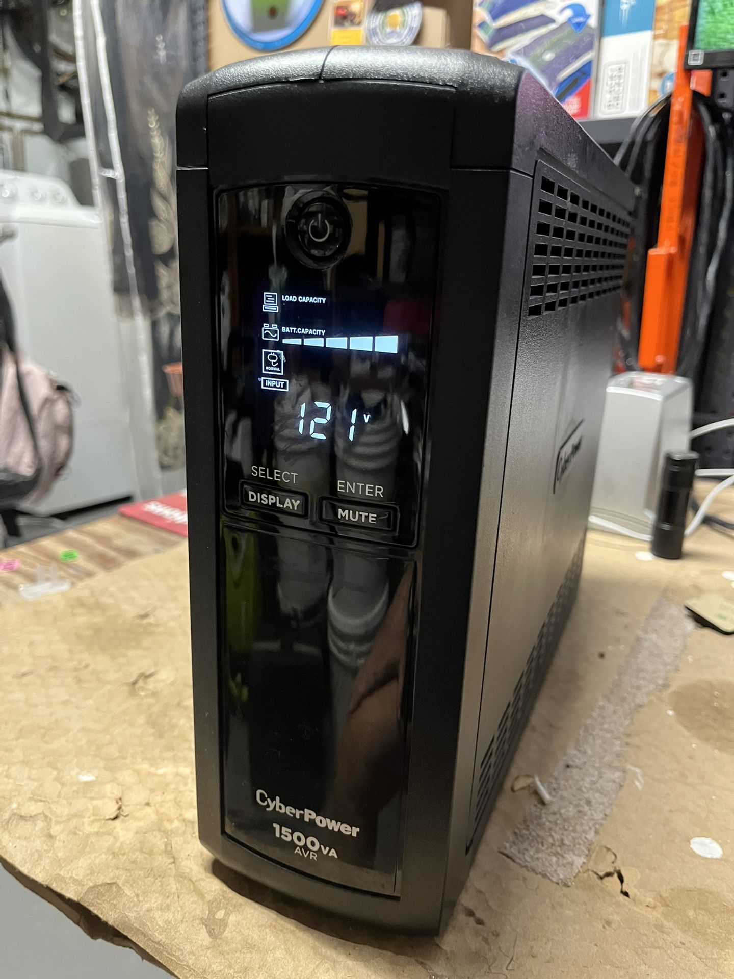 CYBERPOWER M/N CP1500AVRLCD