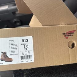 Red Wing Work Boots Sz 8