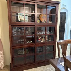 Shelved Glass Display Case