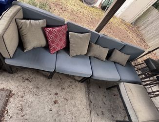 Outdoor Sectional Couch.