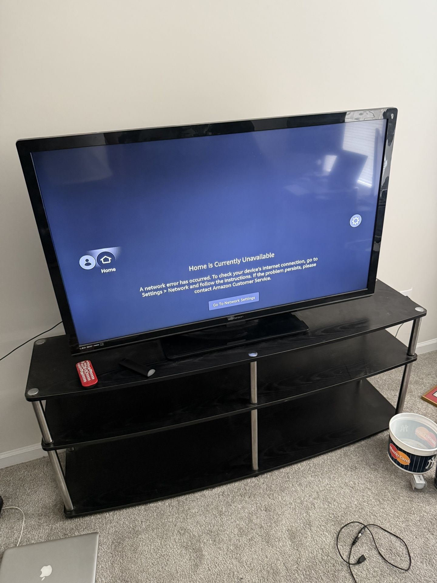50 Inch TV with Stand