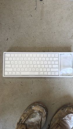 Apple Magic Keyboard and mouse