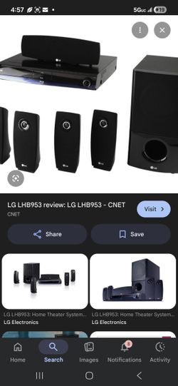 LG Network Blu-ray Home Theater System