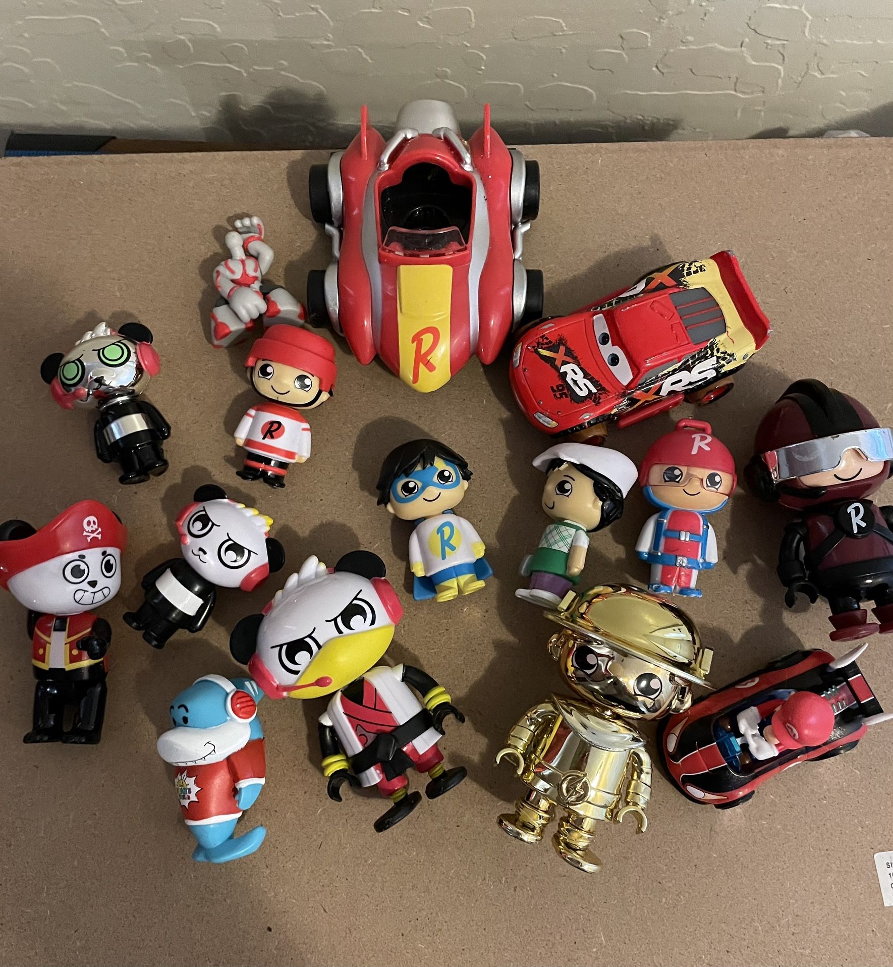 Lot Of Toy Cars and Figurines