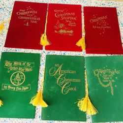 Vintage  1950’- 60’ Christmas Stories Booklets Lot