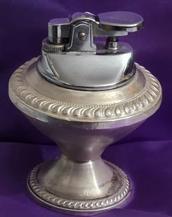 1940's Sterling Silver Table Top Lighter 