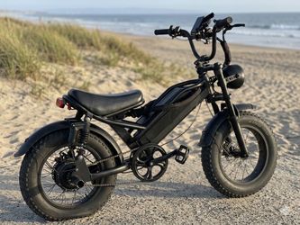 Jasion YR16 Electric Bike - Matte Black - 1500 Mile