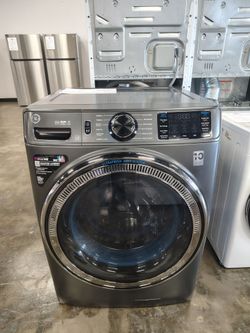 GE Smart front load system washer