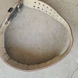 Leather Weight Belt