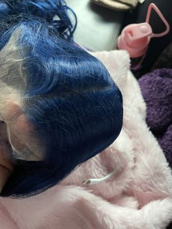 Blue Wig