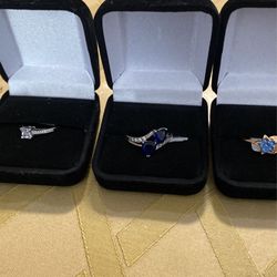  BEAUTIFUL BRAND NEW STERLING SILVER RING OR RINGS 