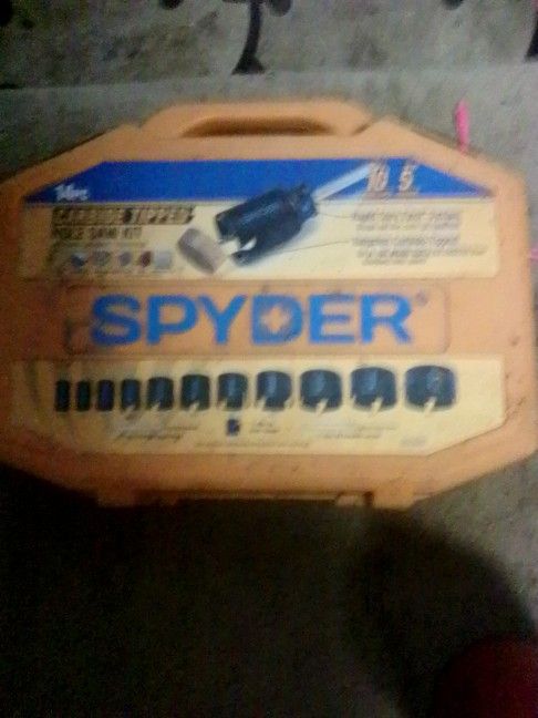 Spyder Carbide Tip Hole Saw Kit