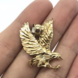 New Gold Eagle Pendant 10K 