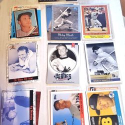 Lot Of 20 Mickey Mantle New York Baseball All For $20