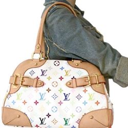 Louis Vuitton- Multicolore Claudia (white)