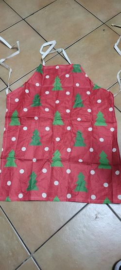 Christmas Aprons $5 Each or 4 For $15