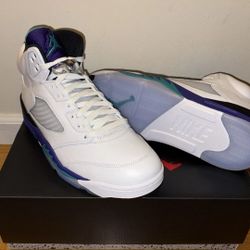 Nike Air Jordan 5 Retro Grape 2025 Men Size 14