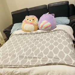Couch with Queen Size Pull Out Bed For Sale