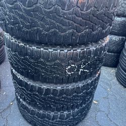 4 tires 275-65-18 Goodyear Good Condition $240 all four mounted and balanced