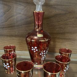 Decanter Liquor Set 