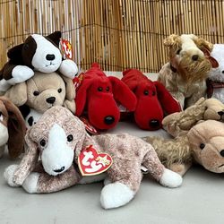 TY Original Beanie Babies Dogs