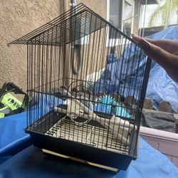 Small Black Bird Cage