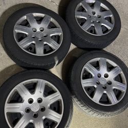 Honda Wheels With Tires & TPMS Sensor 