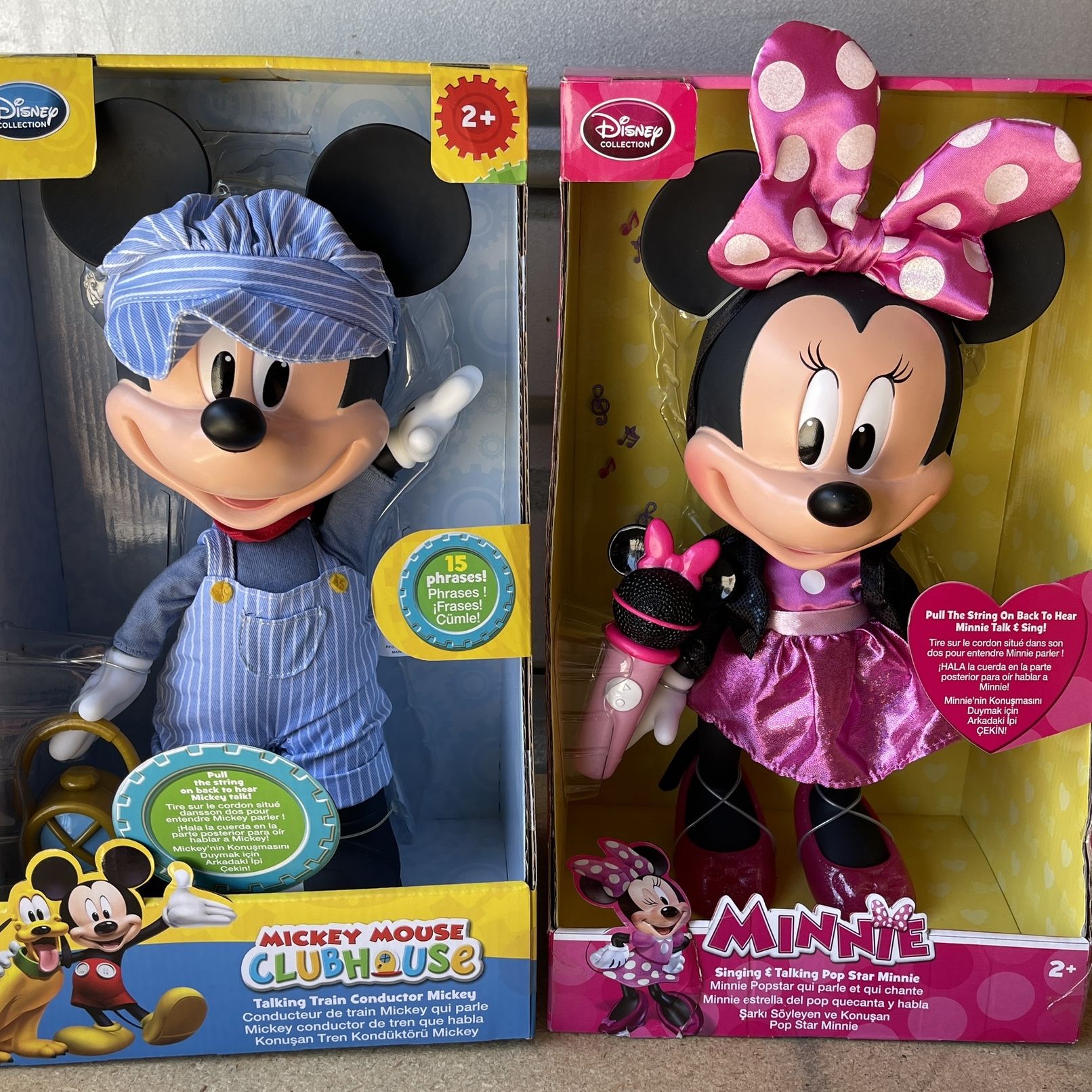 NEW In Box Disney Junior Talking Mickey And Minnie Mouse for Sale in  Newport Beach, California - OfferUp