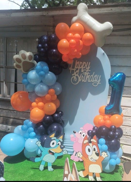 Tema Bluey Decoración Para Fiestas