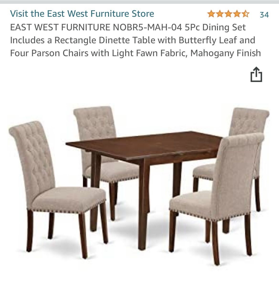 Brand New Dining Set