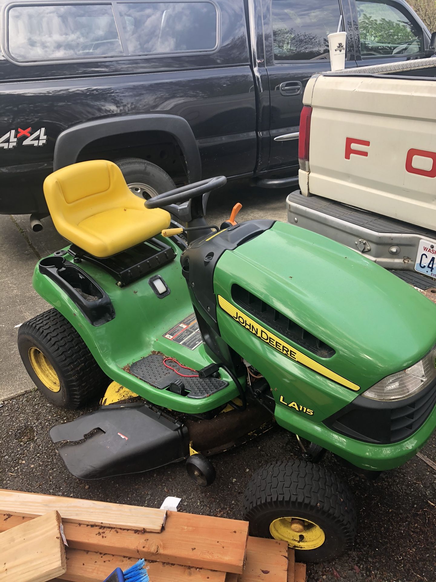 John Deere LA115 for Sale in Tenino, WA OfferUp