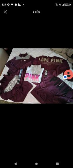 Five Vs Pink Pull Overs