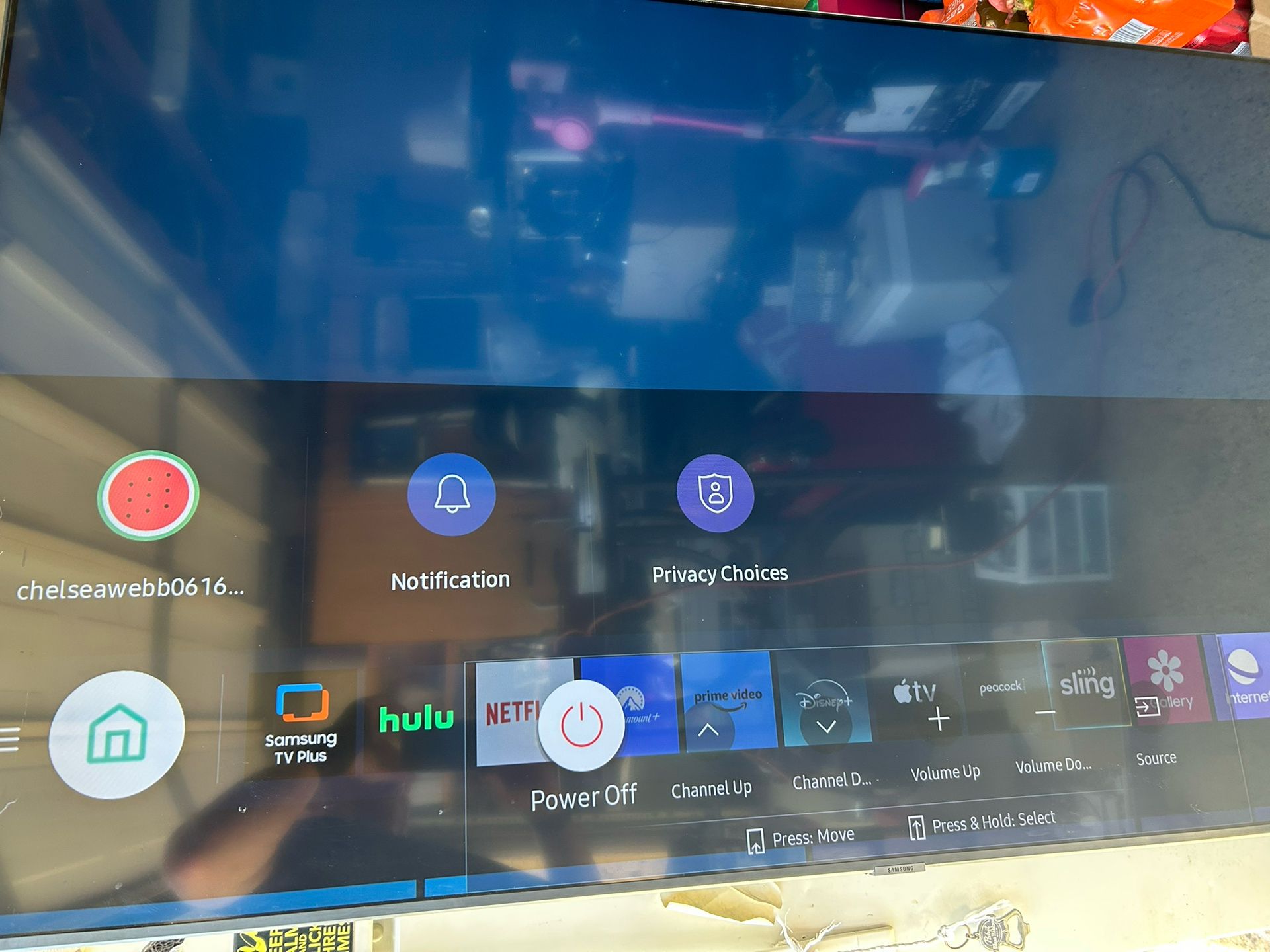 Samsung 65” Smart TV With Remote