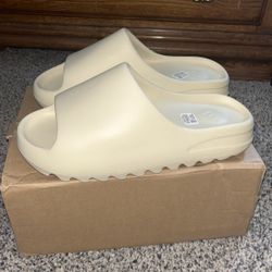 Bone Yeezy Slides