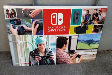 Nintendo Switch Gamestop Display Poster