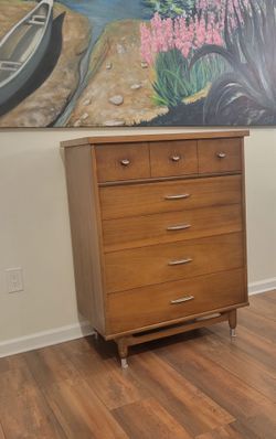 Mid-Century Modern Tall Dresser
