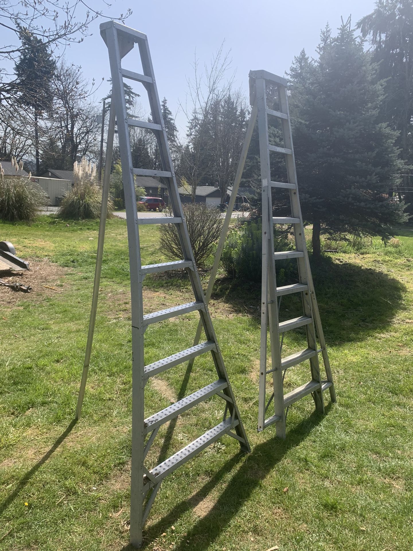 2 Long Ladder $175 And $200 Ladder OBO