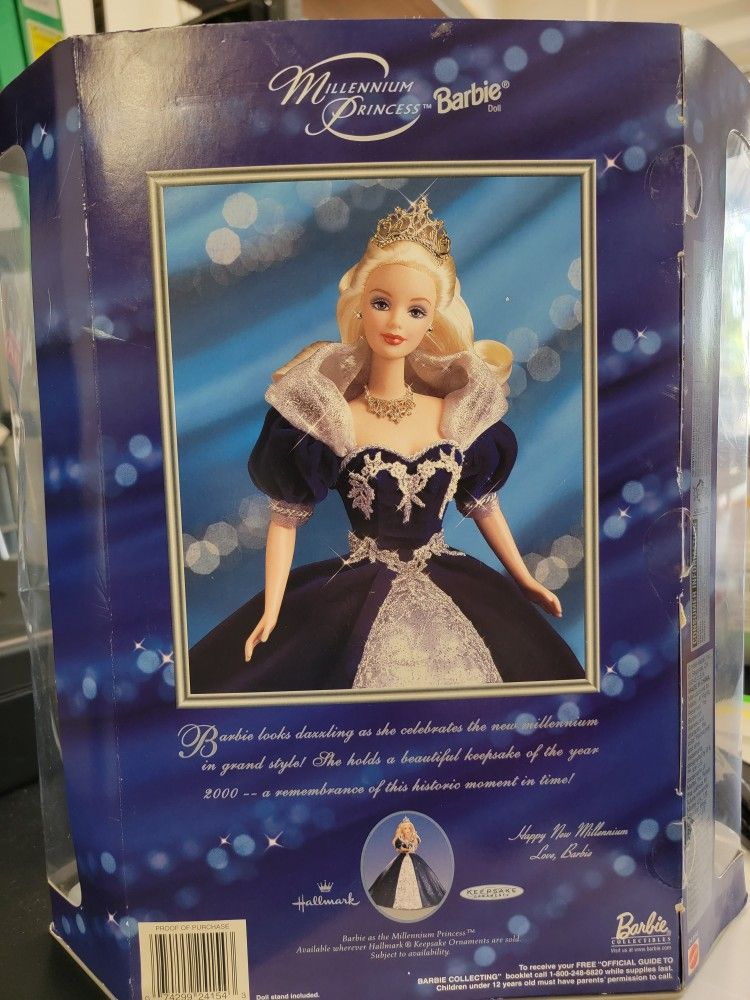 Millennium Princess Barbie 2000 Collectible