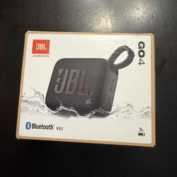 JBL Go 4 - Ultra-Portable, Waterproof and Dustproof Bluetooth Speaker, Big Pro Sound with Punchy bass, 7-Hour Built-in Battery! Brand new in sealed bo