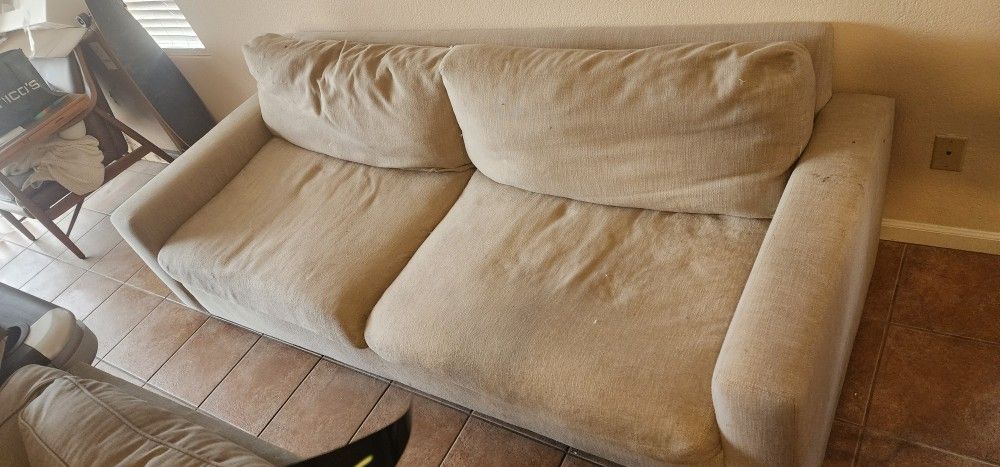 Restoration Hardware Maxwell 2-Cushion Sofa