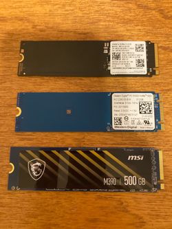 500gb M.2 NVME SSD