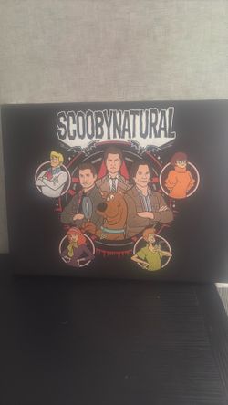 “ScoobyNatural” canvas poster
