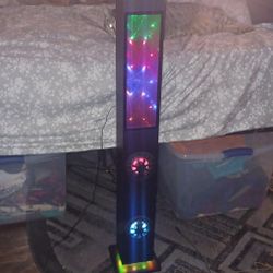 Craig Tower Bluetooth Speaker With Color Changing Lights