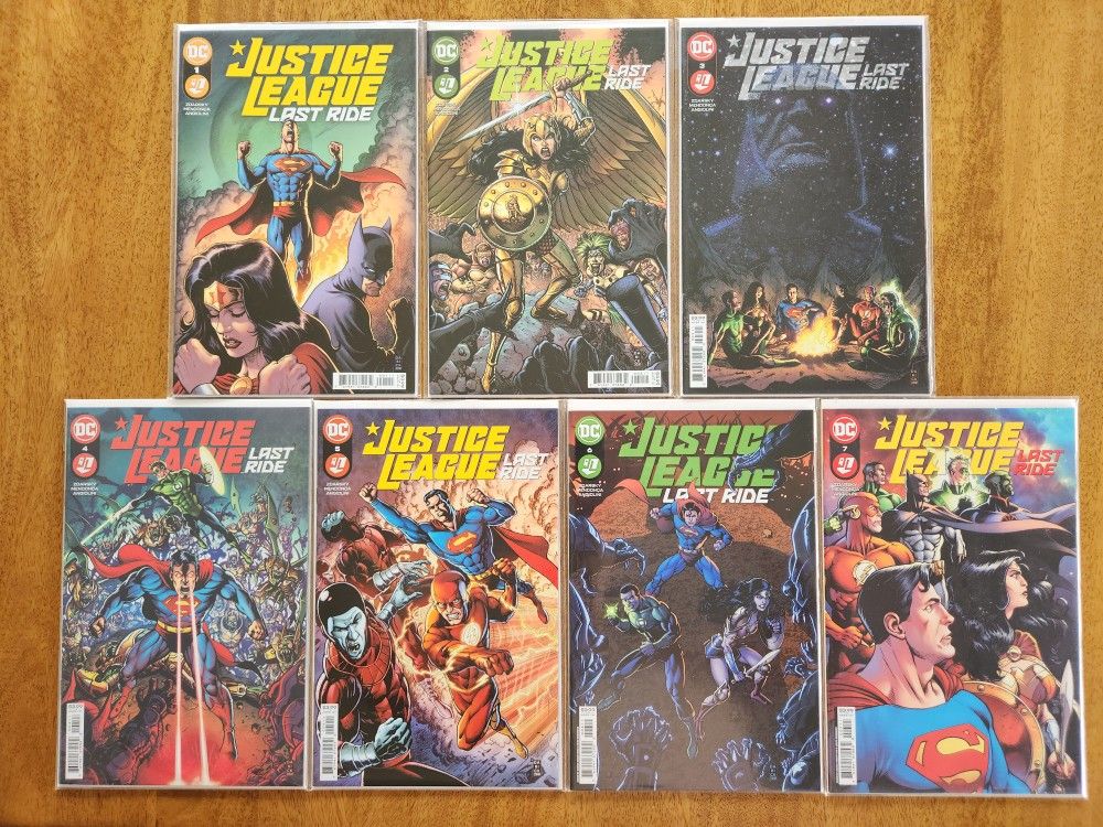 Justice League: Last Ride #1-7 Complete Run